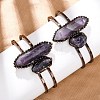 Natural Amethyst Beads Bangeles G-B150-05R-04-1