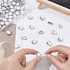 80Pcs 8 Style Acrylic Sew on Rhinestone OACR-FG0001-17-3