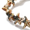 Synthetic Turquoise Dyed Beads Strands G-P507-04L-3