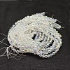 Imitate Austrian Crystal Electroplate Glass Round Bead Strands X-GLAA-F030-10mm-B01-3