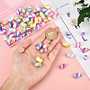 72Pcs 12 Colors Handmade Polymer Clay Charms CLAY-NB0001-66-3