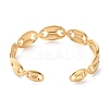 304 Stainless Steel Cuff Bangles for Women BJEW-K263-05G-08-3