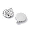 Anti-Tarnish 304 Stainless Steel Pendants STAS-R130-41P-2
