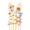 1Pc Arch/Cat Shape Wood Wall Mounted Jewelry Organizer DIY-PH0022-99B-1