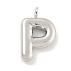 Non-Tarnish 304 Stainless Steel Pendants STAS-C102-15P-P-1