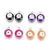 304 Stainless Steel Enamel Charms STAS-G122-26-1