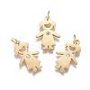 316 Surgical Stainless Steel Pendants STAS-L242-02-2
