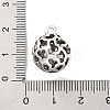 Tibetan Style Alloy Pendants TIBE-M004-09AS-3