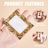 4Pcs 2 Styles 2 Colors Resin Imitation Shell Color Palette DIY-NB0013-56-3