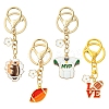 Alloy Enamel Keychain KEYC-FS00025-3-4