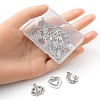 20Pcs 20 Styles Alloy Crystal Rhinestone Pendants FIND-YW0003-07-3