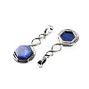 Dyed Natural Lapis Lazuli Pendants G-F777-05P-10-2
