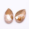 Electroplate Glass Pendants X-EGLA-K011-03-2