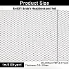 Polyester Mesh Tulle Fabric FIND-WH0126-389A-2