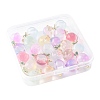 24Pcs 9 Colors Glass Pendants GLAA-FS0002-43-6