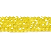 Transparent Electroplate Glass Beads Strands EGLA-A039-T6mm-B21-1
