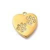 304 Stainless Steel Rhinestone Pendants STAS-R159-55G-02-1