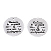 Non-Tarnish 201 Stainless Steel Pendants LS-STAS-T064-38P-9-2