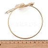 Alloy Cuff Bangles BJEW-Z168-01G-04-5