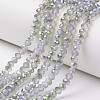 Electroplate Glass Beads Strands EGLA-A034-J3mm-S07-1