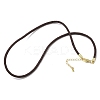 3MM Nylon Milan Cord Necklace Making NJEW-H084-01G-40-1