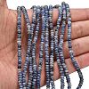 Natural Blue Spot Jasper Beads Strands G-L635-A12-4x2mm-2