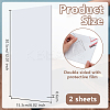 2 Sheets HDPE Plastic Sheets DIY-OC0014-44A-02-2