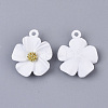 Spray Painted Alloy Pendants PALLOY-N0147-03E-2