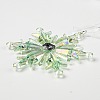 Christmas Transparent Plastic Pendant Decoration LS-HJEW-G022-01D-3