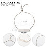 6Pcs Adjustable Stainless Steel Box Chain Slider Bracelets BJEW-CA0001-10-2