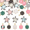40Pcs 8 Style Alloy Pendants FIND-AR0003-97-1
