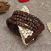 Bohemia & Ethnic Style Wood Stretch Bracelets for Women WG33998-04-1