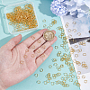 500Pcs 304 Stainless Steel Open Jump Rings STAS-UN0063-03-4