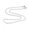 Non-Tarnish 304 Stainless Steel Chain Necklaces LS-NJEW-L173-008-P-2