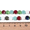 Electroplate Glass Beads Strands EGLA-N022-03A-A05-4