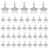 40Pcs Tibetan Style Alloy Pendants FIND-PH0002-59-1
