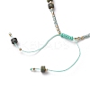 Adjustable Nylon Thread Braided Bead Bracelets BJEW-JB05504-5