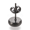 304 Stainless Steel Stud Earring Settings STAS-K202-05B-B-3