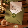 Autumn Theme DIY Scrapbooking Wax Seal Stamp with Wooden Handle AJEW-WH0208-1246-6