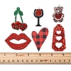12Pcs 6 Styles PU Leather Big Pendants FIND-FS0003-74-5