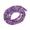 Natural Amethyst Beads Strands G-N342-24-01-5