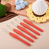 TPR Handle Aluminum Crochet Hook Needles TOOL-TA0001-13B-4