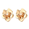 Alloy Flower Stud Earrings for Women EJEW-U028-14G-1