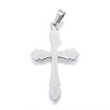 Non-Tarnish 304 Stainless Steel Pendants with 201 Stainless Steel Clasp LS-STAS-G124-18P-2