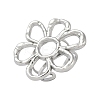 304 Stainless Steel Open Cuff Rings for Women LS-RJEW-U060-04B-P-2