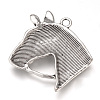 Tibetan Style Alloy Pendants X-TIBEP-T002-108AS-NR-2