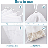 Non-woven Fabric Shoes Storage Bags with Visible Window ABAG-WH0045-13B-4