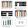 Acrylic Medal Holder HJEW-WH20007-012-4