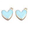 Eco-Friendly Zinc Alloy Pendants FIND-N048-030G-NR-2