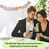 Paper Word Welcome Home Banner AJEW-WH20020-272B-06-7
